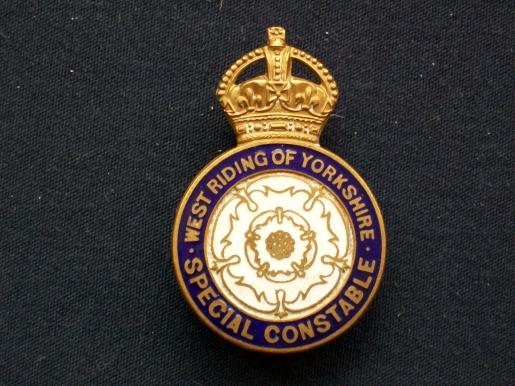 Lapel Badge - West Riding of Yorkshire Special Constable
