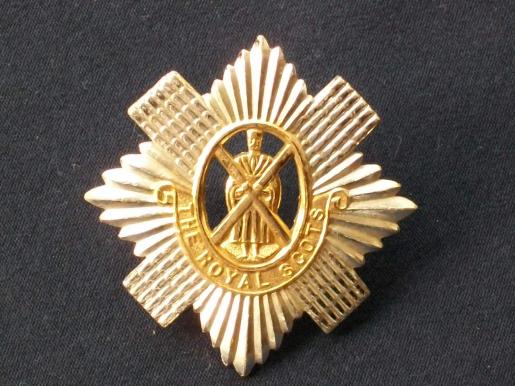 Staybrite Cap Badge - The Royal Scots