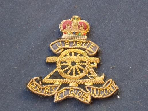 Bullion Blazer Badge - Royal Artillery