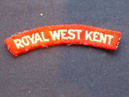 Shoulder Title - Royal West Kent