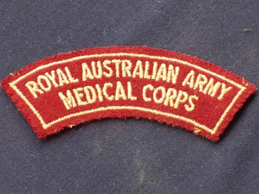 Shoulder Title - Royal Australian Army Medical Corps