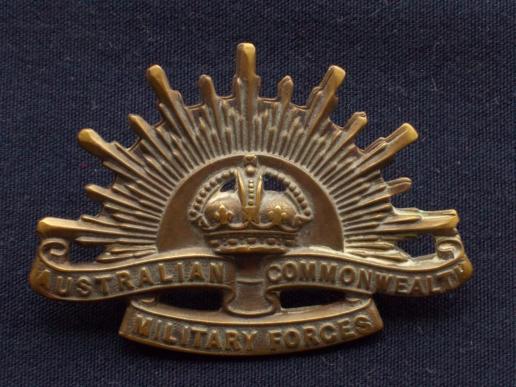 Cap Badge - Australian Commonwealth Military Force,