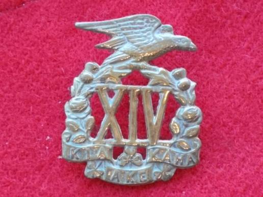 Cap Badge - New Zealand 14th Otago Regiment