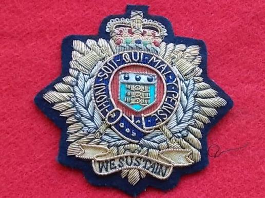 Bullion Blazer Badge - Royal Logistics Corps