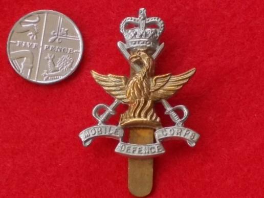 Cap Badge - Mobile Defence Corps