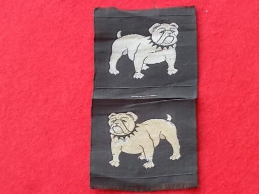 Pair of Uncut Cloth Formation Patches Eastern Command