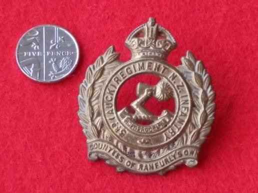 Cap Badge - 3rd Auckland Regiment, N Z Infantry