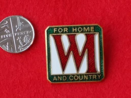 Pin Badge - Women's Institute For Home & Country