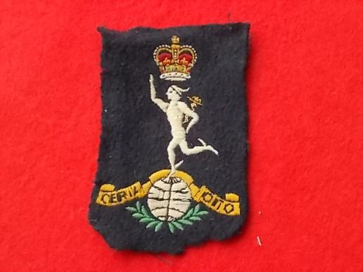 Embroidered Blazer Badge - Royal Signals