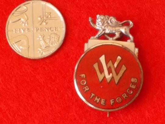 Pin Badge - Volunteer Workers for the forces