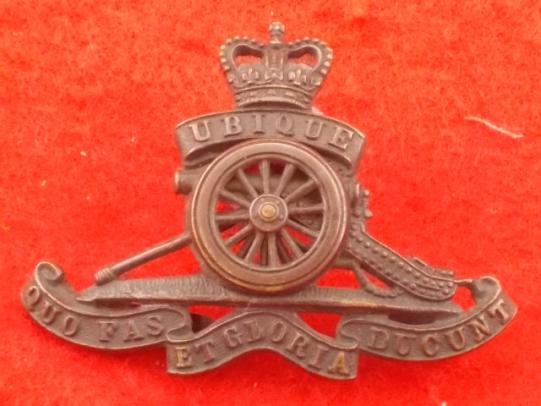 Officers Cap Badge - Royal Artillery