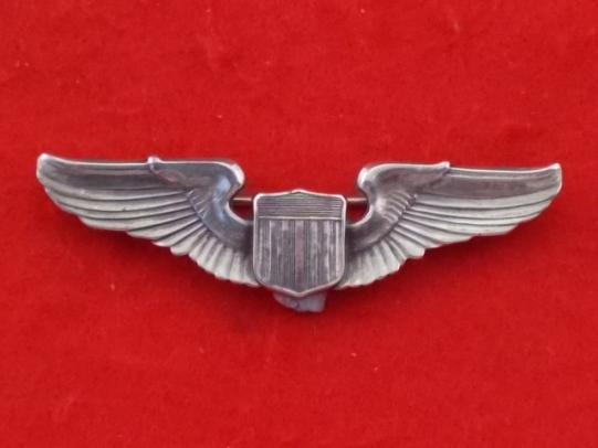 WW11 US Air Crew Wings marked Sterling