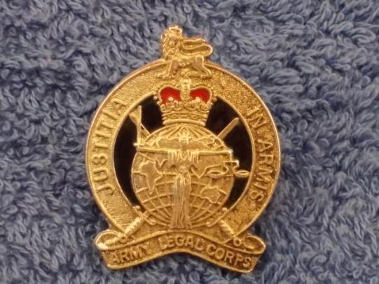 Officers Cap Badge - Army Legal Corps