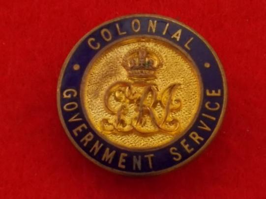 WW11 Lapel Badge - Colonial Government Service