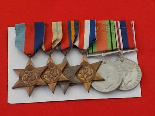 WW11 Group of 6 Medals