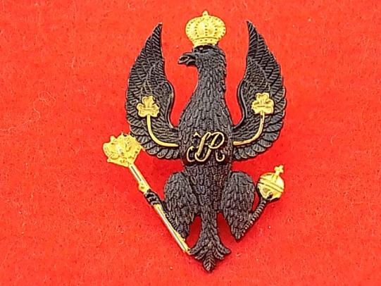 Cap Badge - Kings Royal Hussars NCO's