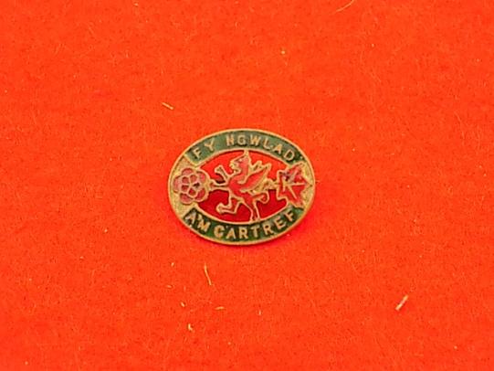Pin Badge - Fy Ngwlad a'm Cartref