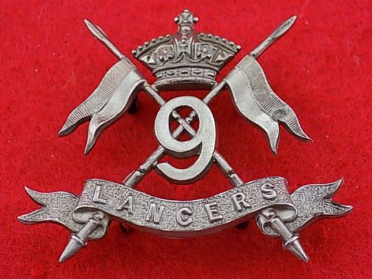 Victorian Cap Badge - 9th Lancers