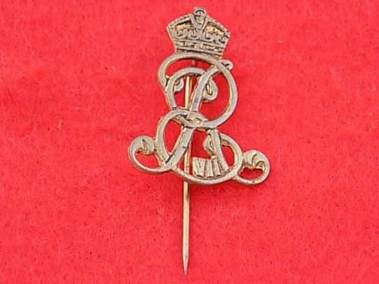 Stick Pin - Kings Crown Edward VII cypher