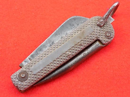 Naval Issue - All Metal Pocket Knife