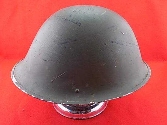 British Turtle Helmet - Korean War - dated 1953