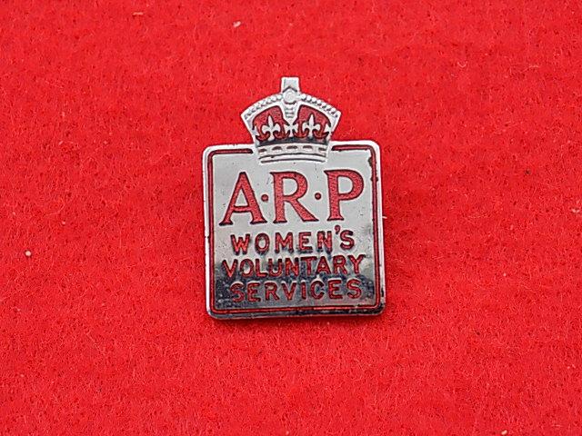 WW11 ARP Badge - Women's Voluntary Service
