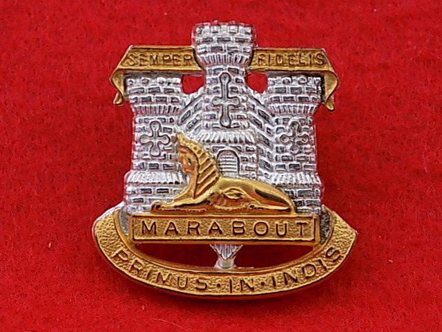 Officers Cap Badge - Devon & Dorset Regiment