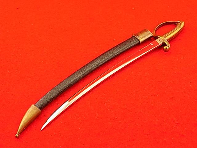 Paper Knife - Miniature Sword in Scabbard