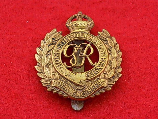 Cap Badge - Royal Engineers - George V1