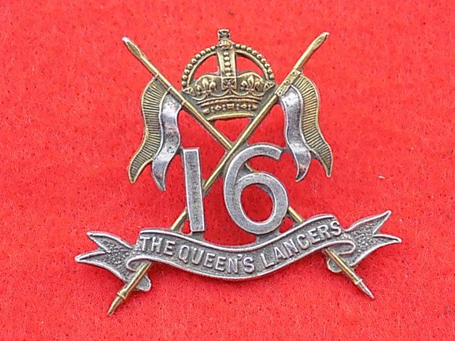 Cap Badge - 16th The Queens Lancers