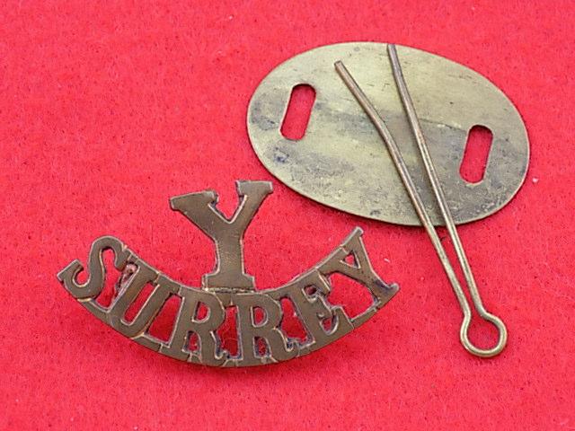 Shoulder Title - Surrey Yeomanry