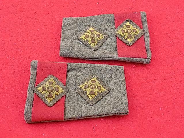 WW11 - Pair of Shoulder Titles - South African Air Force