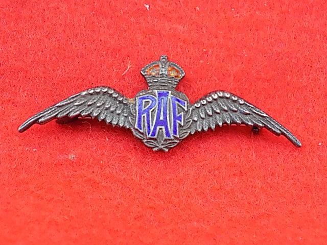 Silver Sweetheart Broach - RAF