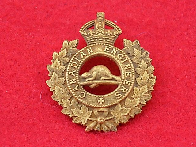 Cap Badge - Canadian Engineers