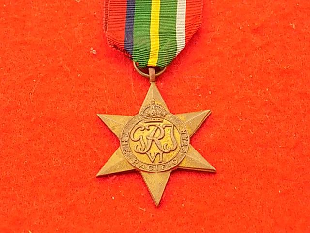 WW11 Medal - Pacific Star