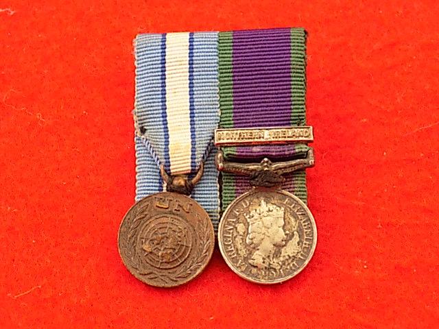 Pair Miniature Medals