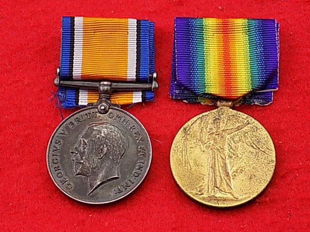 WW1 BWM/Vict Pair - Royal Engineers