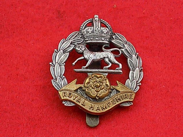 Cap Badge - Royal Hampshire Regiment