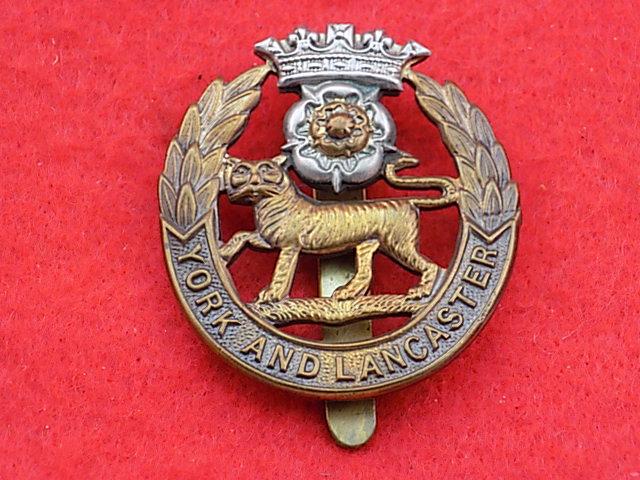 Cap Badge - York and Lancaster Regiment