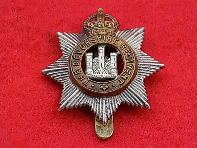 Cap Badge - Devonshire Regiment