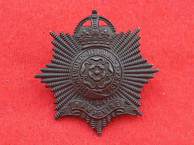 Officers Cap Badge - Hampshire Regiment