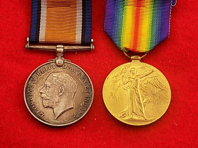 WW1 BWM/Vict Pair - Royal Engineers