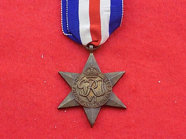 WW11 Medal - France & Germany Star
