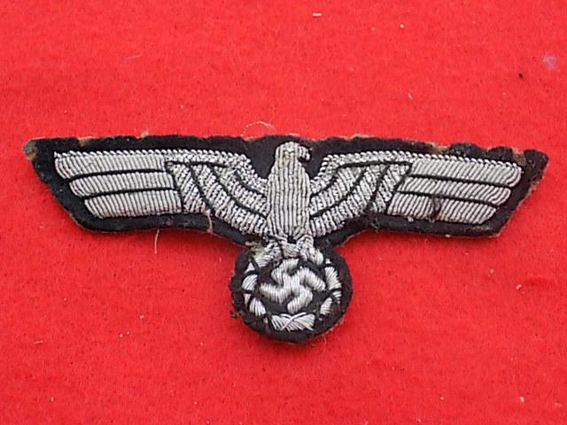 WW11 German Army Officers - Bullion Breast Eagle
