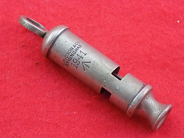 WW11 Military Whistle dated 1941