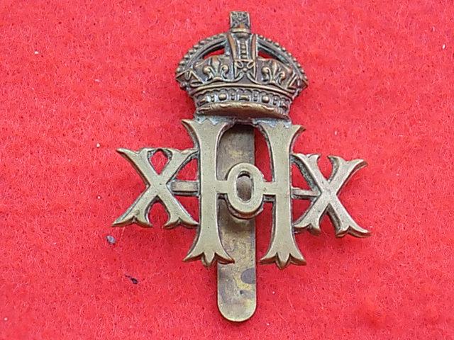 Cap Badge - 20th Hussars