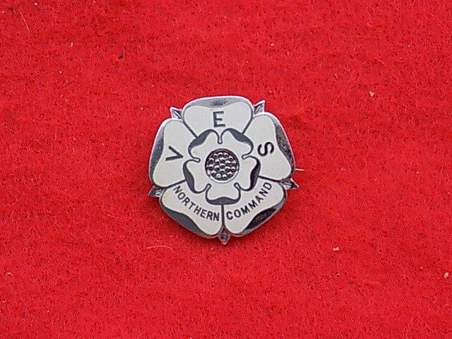 WW11 Pin Badge -  V.E.S. Northern Command