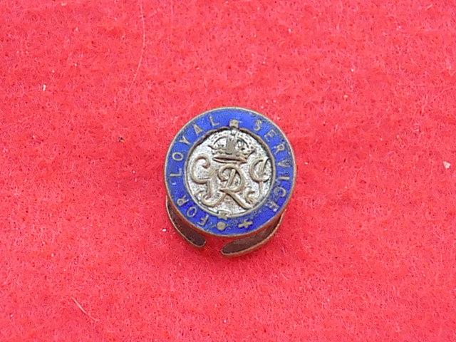 WW11 Lapel Badge - For Loyal Service