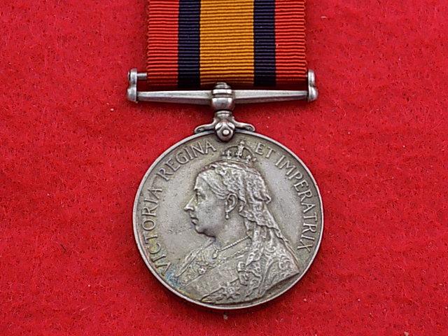 Queens South Africa Medal no Bars - Cape Town Railways