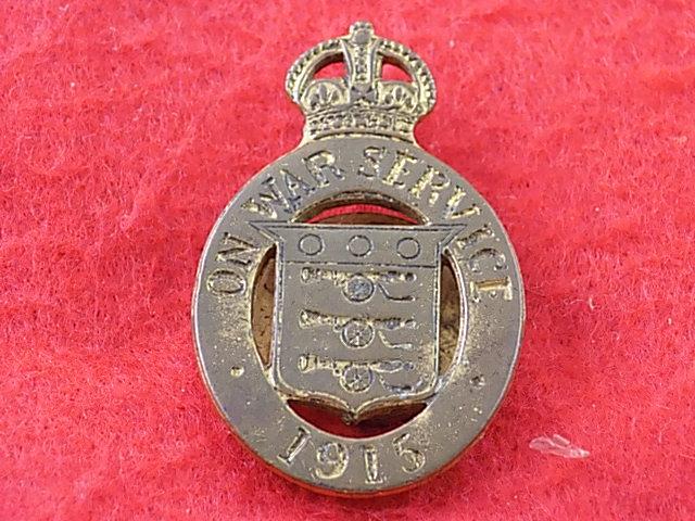 Lapel Badge - On War Service 1915